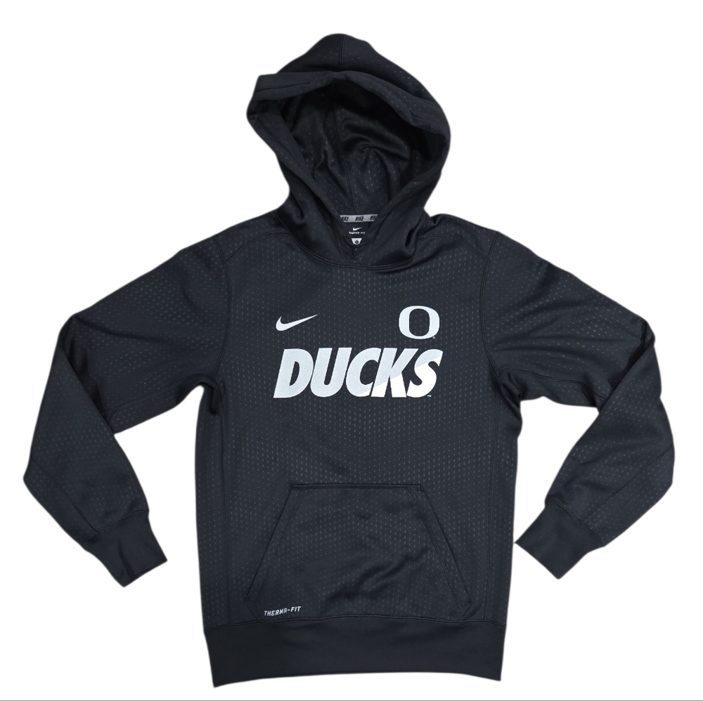 Nike Oregon Ducks Men's Black Popover Hoodie Size Small